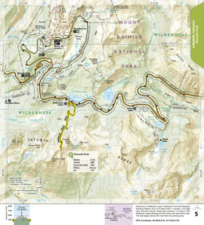 1715 Mt Rainier Day Hikes (map 05) Preview 1