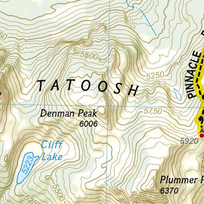 1715 Mt Rainier Day Hikes (map 05) Preview 3