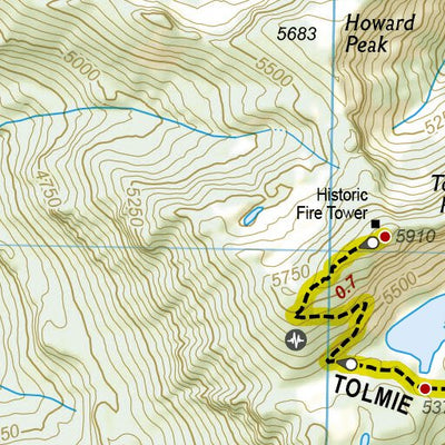 1715 Mt Rainier Day Hikes (map 17) Preview 3