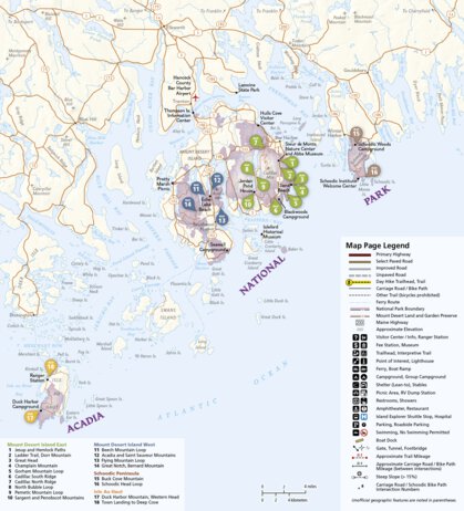 1714 Acadia Hikes (map 00) Preview 1
