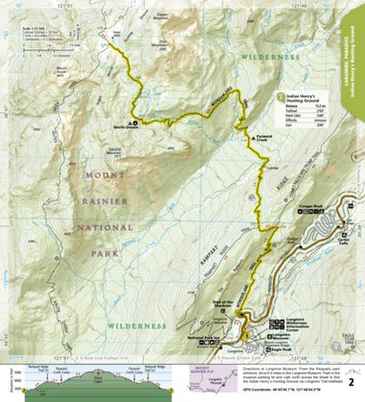 1715 Mt Rainier Day Hikes (map 02) Preview 1