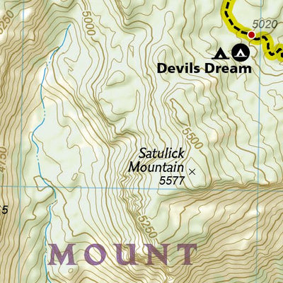 1715 Mt Rainier Day Hikes (map 02) Preview 3