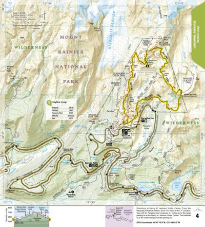 1715 Mt Rainier Day Hikes (map 04) Preview 1