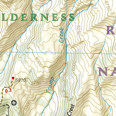 1715 Mt Rainier Day Hikes (map 04) Preview 3