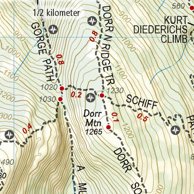 1714 Acadia Hikes (map 03) Preview 3