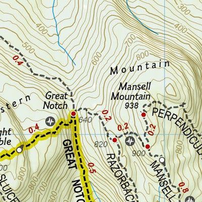 1714 Acadia Hikes (map 14) Preview 3