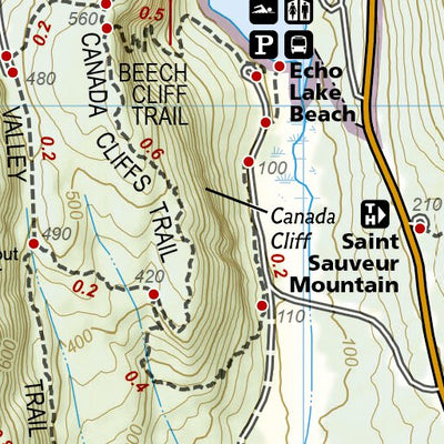 1714 Acadia Hikes (map 12) Preview 2