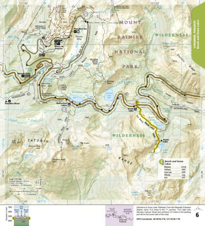 1715 Mt Rainier Day Hikes (map 06) Preview 1