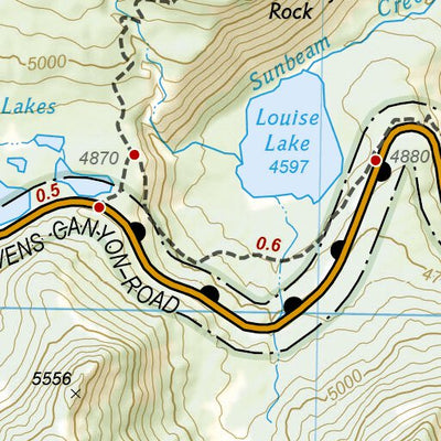 1715 Mt Rainier Day Hikes (map 06) Preview 2