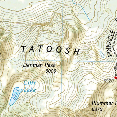 1715 Mt Rainier Day Hikes (map 06) Preview 3
