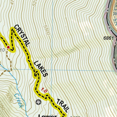 1715 Mt Rainier Day Hikes (map 09) Preview 3