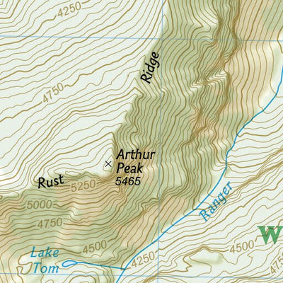 1715 Mt Rainier Day Hikes (map 16) Preview 3
