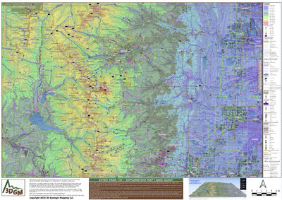 10-map FrontRange Bundle: FtCollins EstesPk DenverE-W CastleRk Bailey CoSpgs PikesPk Pueblo CanonCty Preview 3