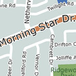 Mississauga Cycling Map 2023 Malton Inset Preview 3