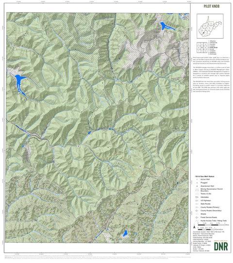 Pilot Knob Quad Topo - WVDNR Preview 1