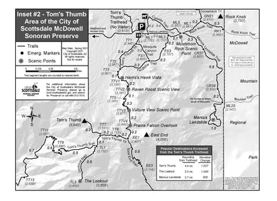 McDowell Sonoran Preserve Tom's Thumb Area Trails - Spring 2021 Preview 1