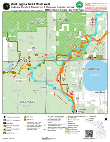 Day 6 SDM 23 Trail Maps - Page 3 Preview 1