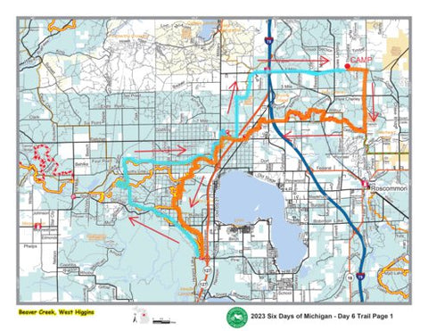 Day 6 SDM 23 Trail Maps - Page 1 Preview 1