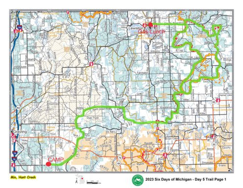 Day 5 SDM 23 Trail Maps - Page 1 Preview 1