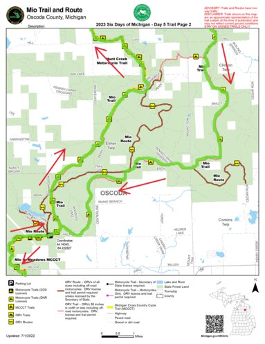 Day 5 SDM 23 Trail Maps - Page 2 Preview 1
