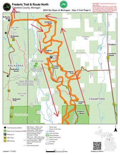 Day 4 SDM 23 Trail Maps - Page 3 Preview 1