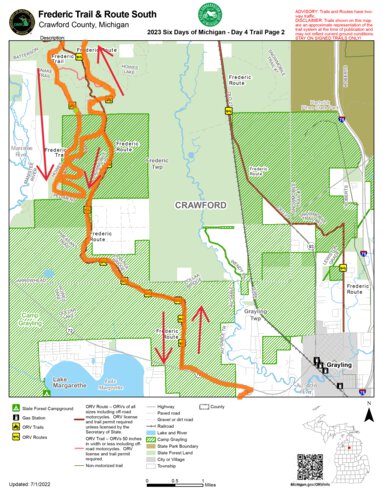 Day 4 SDM 23 Trail Maps - Page 2 Preview 1