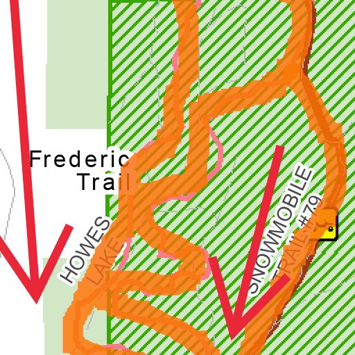 Day 4 SDM 23 Trail Maps - Page 2 Map by The Cycle Conservation Club of ...