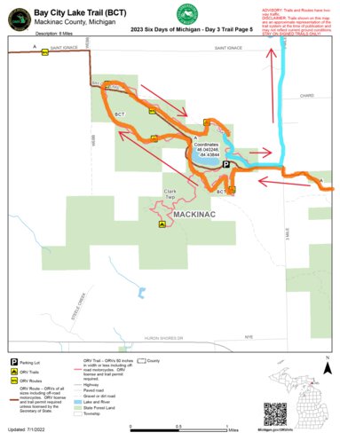 Day 3 SDM 23 Trail Maps - Page 6 Preview 1