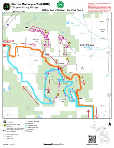 Day 3 SDM 23 Trail Maps - Page 2 Preview 1