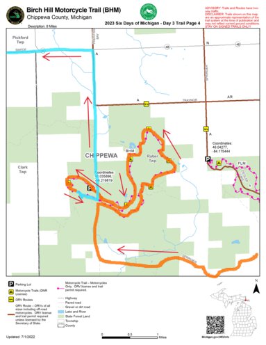 Day 3 SDM 23 Trail Maps - Page 4 Preview 1