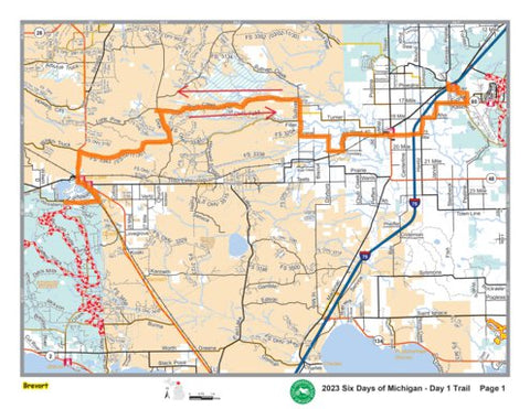 Day 1 SDM 23 Trail Maps - Page 1 Preview 1