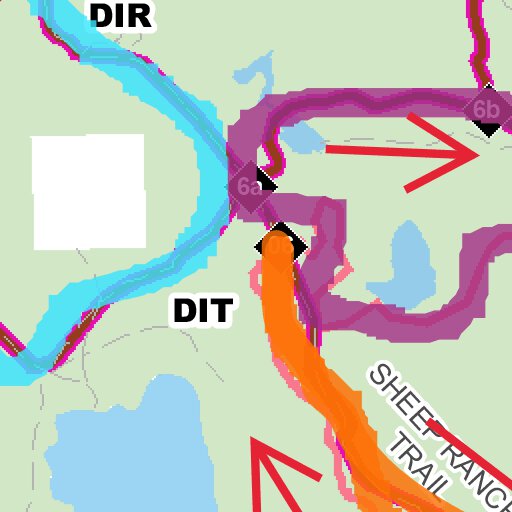 Day 2 SDM 23 Trail Maps - Page 3 Map by The Cycle Conservation Club of ...