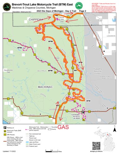 Day 1 SDM 23 Trail Maps - Page 2 Preview 1