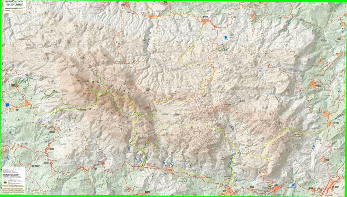 Mt Ida (Psiloritis), Crete Map by Anavasi editions | Avenza Maps