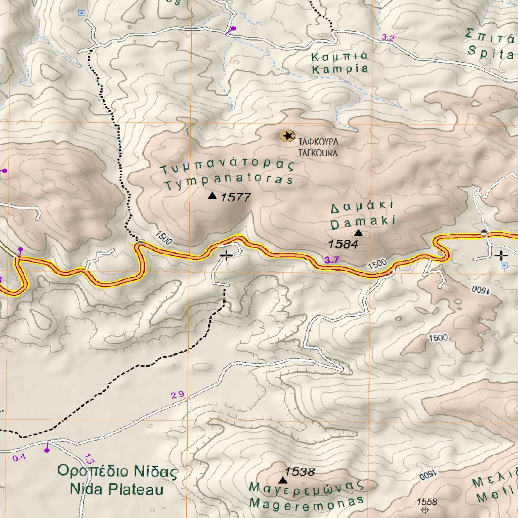 Mt Ida (Psiloritis), Crete Map by Anavasi editions | Avenza Maps