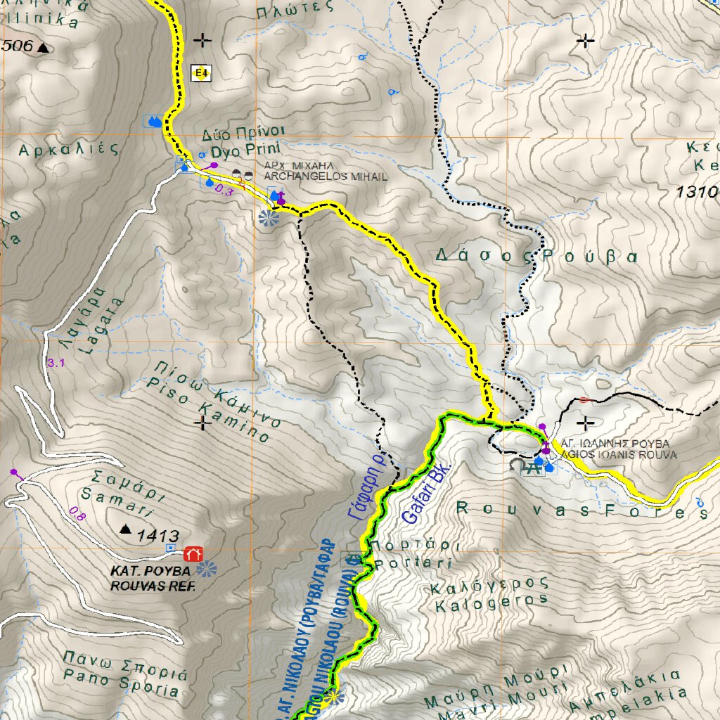 Mt Ida (Psiloritis), Crete Map by Anavasi editions | Avenza Maps