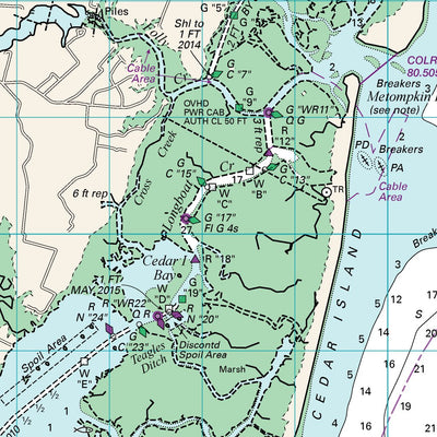 Quinby Inlet to Metompkin Inlet Preview 3