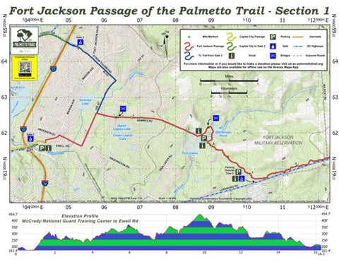 Fort Jackson Passage (Section 1) of the Palmetto Trail Preview 1