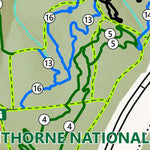 Glenthorne National Park Trail Map - North Preview 2