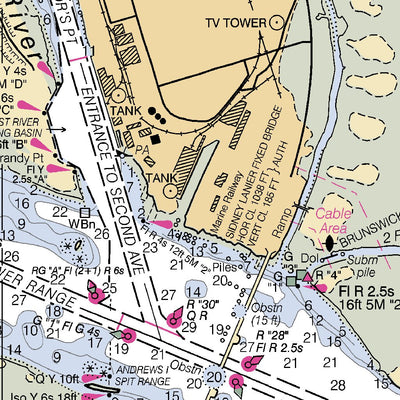 St Simons Sound Brunswick Harbor And Turtle River Preview 3
