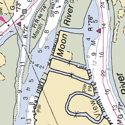 Beaufort River To St Simons Sound Yy-Zz Preview 2