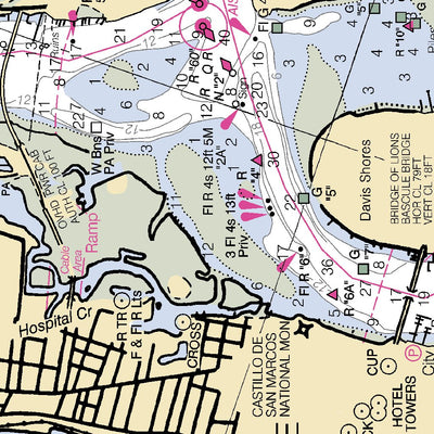 Tolomato River To Palm Shores Florida Ff-Gg Preview 3