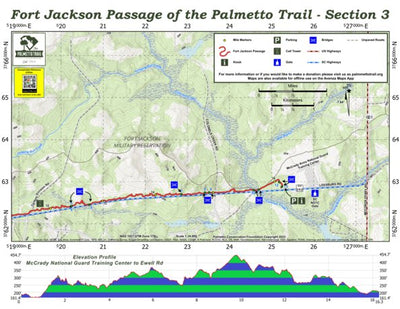 Fort Jackson Passage (Section 3) of the Palmetto Trail Preview 1
