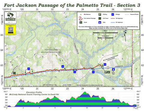Fort Jackson Passage (Section 3) of the Palmetto Trail Preview 1