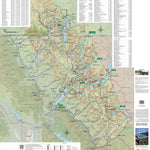 Glacier National Park Hiking Trails Map Preview 1