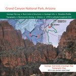 Geologic Trail Map of the Grand Canyon: Hermit Trail (One Side Only) Preview 2