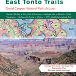 Geologic Trail Map of the Grand Canyon: Grandview and East Tonto Trails (One Side Only) Preview 2