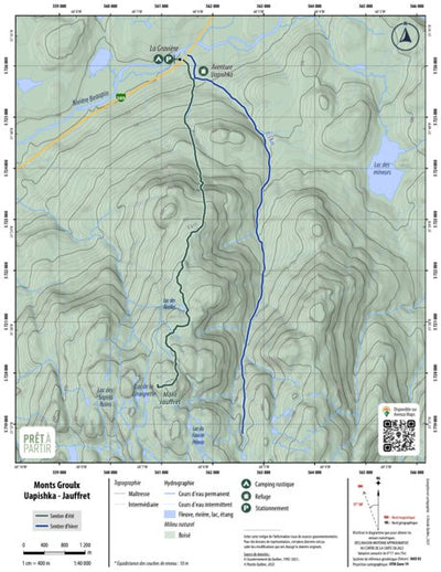 Prêt-à-Partir | Monts Groulx / Uapishka - Jauffret Preview 1