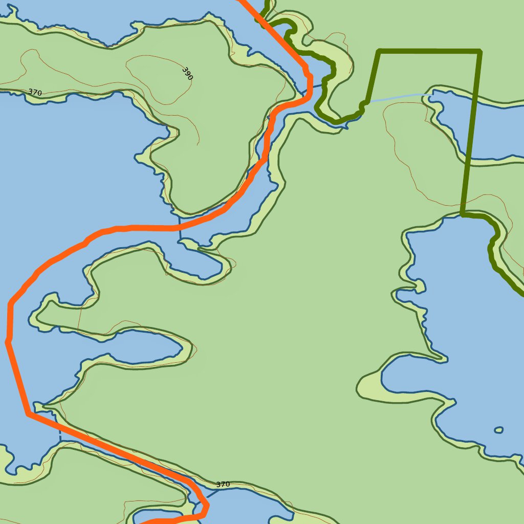 Ontario Nature Reserve: Butler Lake Map by Xavier Maps | Avenza Maps