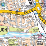 Peterborough A-Z street map Preview 2